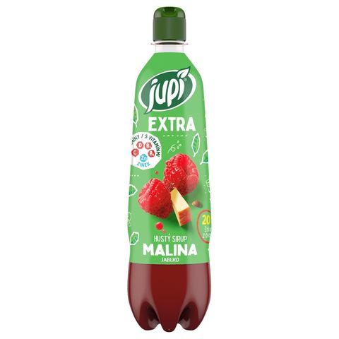 Jupí Syrup Extra raspberry + apple | 700 ml