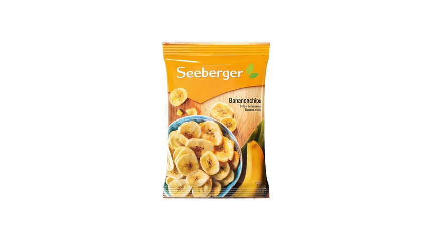 Seeberger Banánové chipsy | 150 g