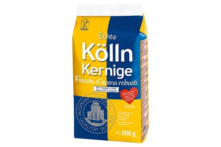 Kölln 100% nagyszemű teljes kiőrlésű zabpehely 500 g