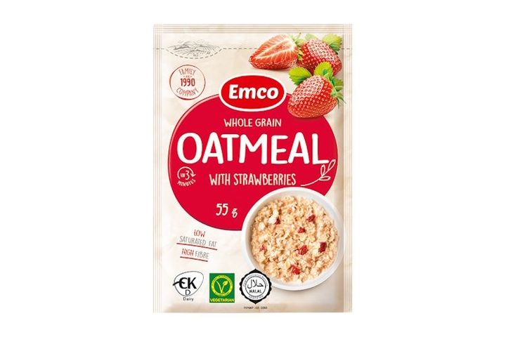 Emco Oat Meal Strawberry 55g