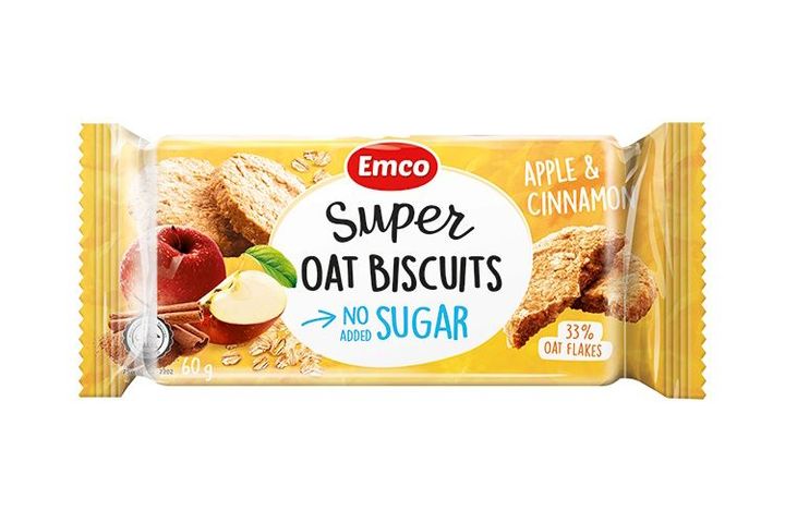 Emco Super sušenky šťavnaté jablko bez přidaného cukru | 60 g