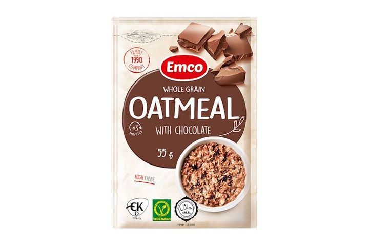 Emco Oat Meal Chocolate 55g