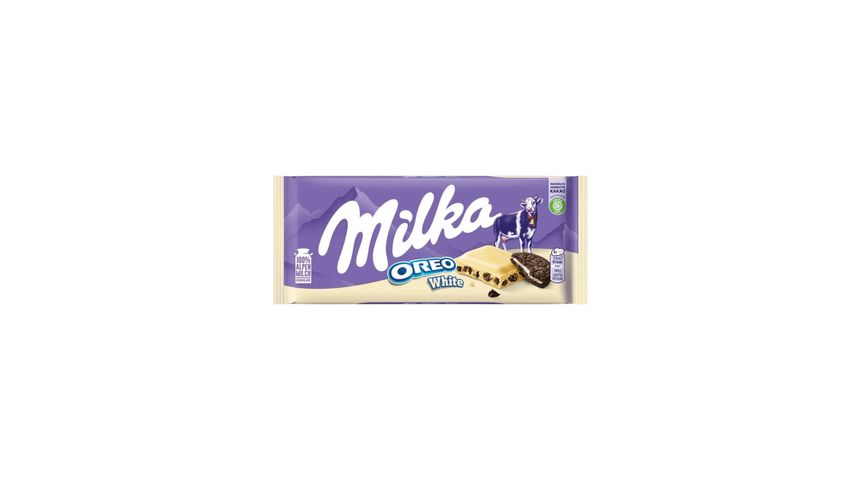 Milka Oreo White Bílá čokoláda | 100 g
