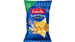 Estrella  Sourcream & Onion Chips 160g