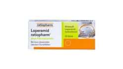 Loperamid ratiopharm akut Filmtabletten 20 Stk.