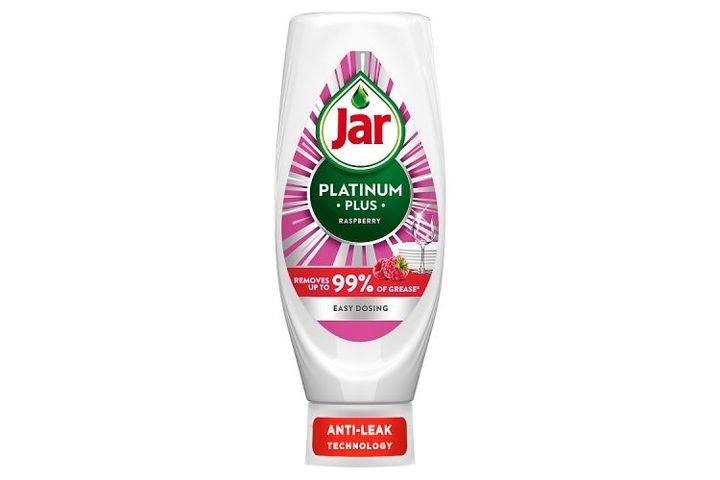 Jar Platinum Plus Raspberry Scented Dishwashing Liquid 660 ml