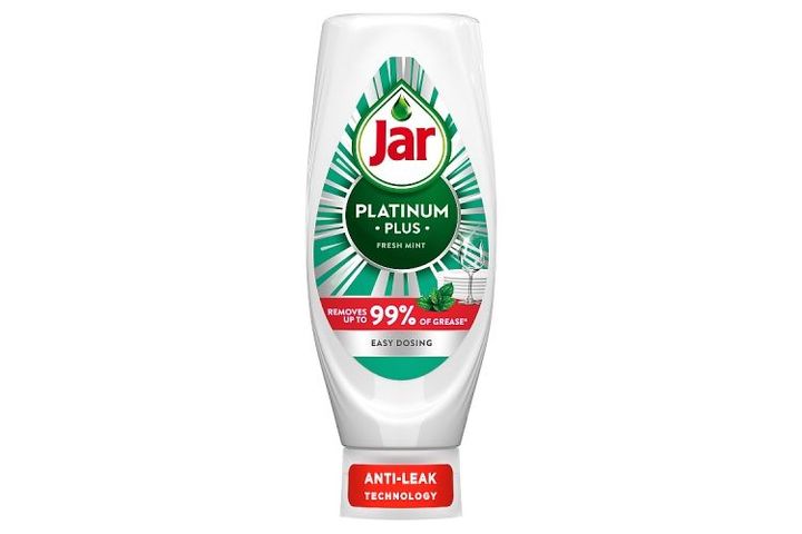 Jar Platinum Plus Fresh Mint Scented Dishwashing Liquid 660 ml