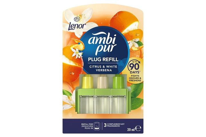 Ambi Pur 3Volution Air Freshener Plug-In Refill Lenor Citrus & White Verbena 20ML