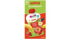 HiPP Hippis Erdbeere-Banane in Apfel 4er 400g
