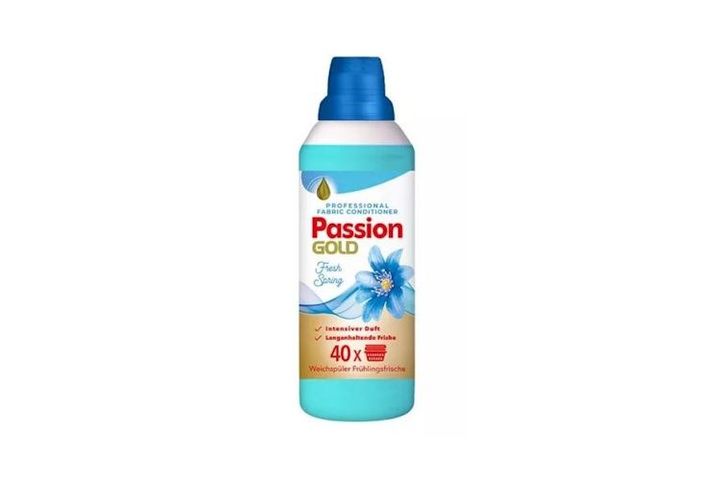 Passion Gold Fabric Softener Concentrate Spring Scent 1 l