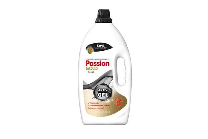 Passion Gold Laundry Gel for Black Clothes 4 l