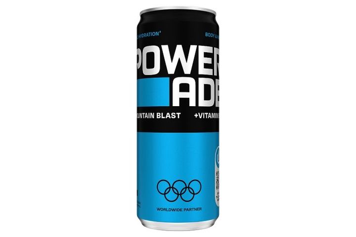 Powerade Mountain Blast Mixed Fruit Flavoured Non-Carbonated Isotonic Sport Drink 330 ml