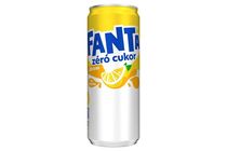 Fanta Zero Sugar Energy-Free Lemon-Flavoured Carbonated Soft Drink with Sweeteners 0,33 l