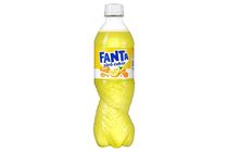 Fanta Zero Sugar Energy-Free Lemon-Flavoured Carbonated Soft Drink with Sweeteners 500 ml