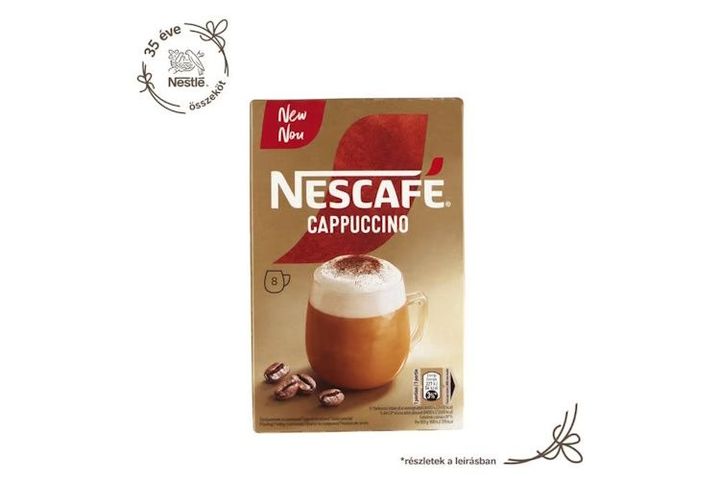 NESCAFÉ Cappuccino instant coffee specialty 8 x 13.5 g