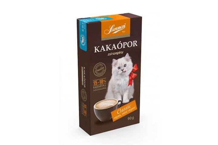 Szerencsi cocoa powder with 15–18% cocoa butter content 90 g