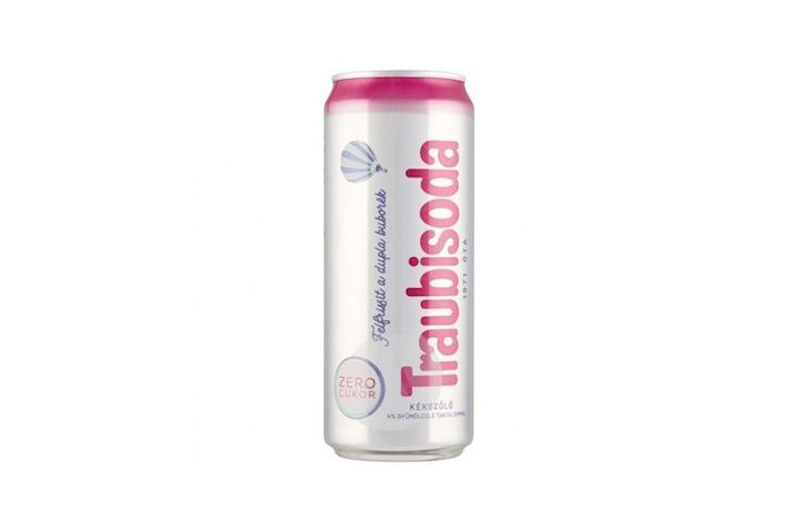 Canned Traubisoda Zero Blue Grape 0.33 l DRS