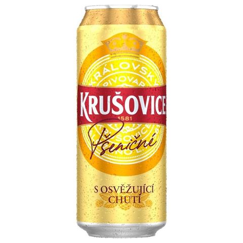 Krušovice Wheat Beer tin | 500 ml