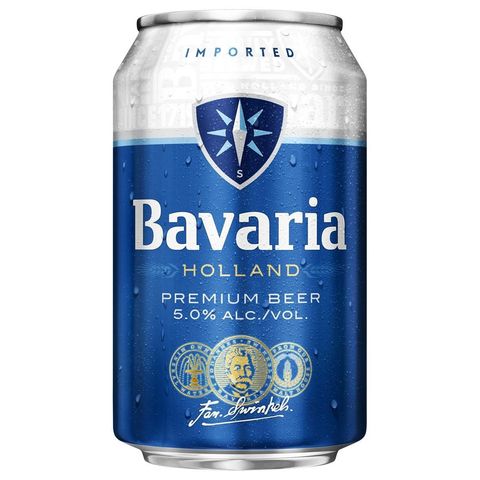 Bavaria premium lager from Holland beer tin | 330 ml