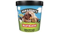 Ben & Jerry's Glass Half Baked 465ml