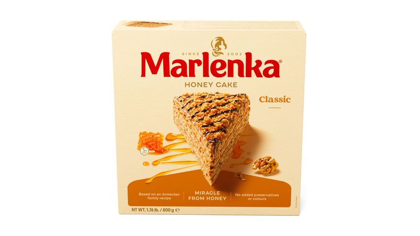Marlenka Honey Cake with Walnuts | 800 g