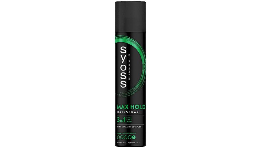 Syoss Max Hold Hairspray 300 ml