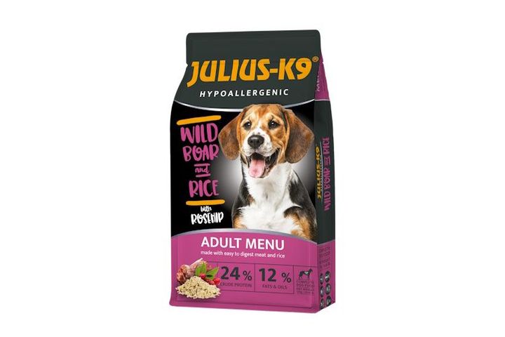 JULIUS K-9 HighPremium 3kg ADULT Hypoallergenic Wild Boar&Rice