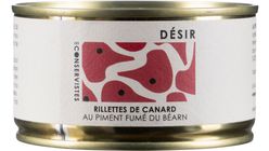 Les Conservistes Desir – Enten-Rillettes mit geräuchertem Chili 190g