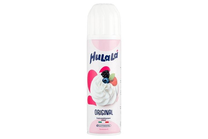 Hulala Original UHT Sweetened Foam Spray 250 g