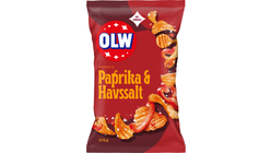 OLW Chips Paprika Havsalt 275g