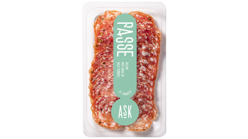 Ask Gård Passe Salami Skivet | 80g