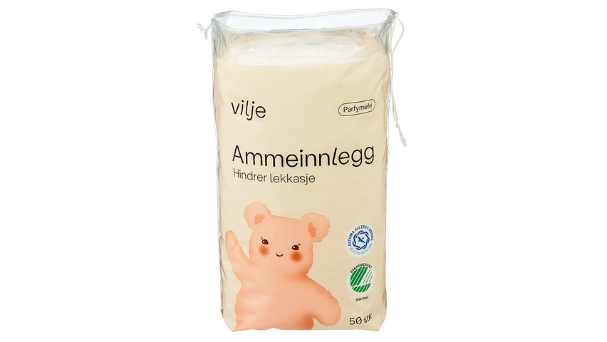 Vilje Ammeinnlegg Sensitiv | 50stk