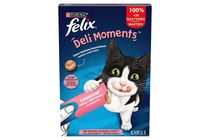 Purina Felix Deli Moments Salmon Cat Treat 4 x 10 g