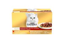 Purina Gourmet Gold Wet Cat Food in Sauce 4 x 85 g (340 g)