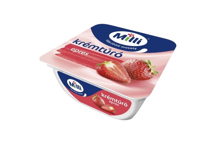 Milli Creamy Cottage Cheese Dessert with Strawberry 90 g