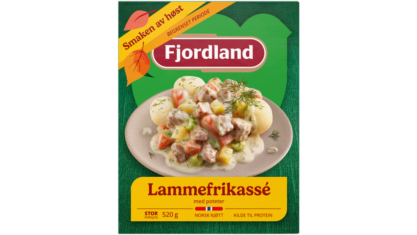 Fjordland Lammefrikasse m/Poteter | 520g