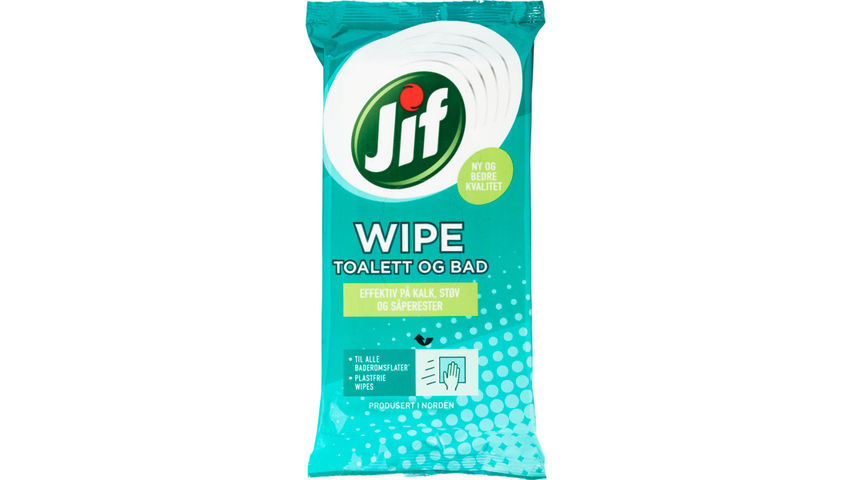 Jif Wipe Bad & Toalett | 30stk
