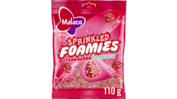 Malaco Sprinkled Jordgubb 110g