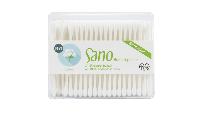 Sano Bomullspinner Økologisk | 200stk