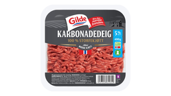 Gilde Karbonadedeig Storfe u/Salt & Vann 5% | 400g