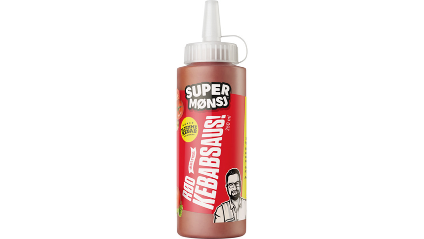 Super Mønsj Kebabsaus Rød | 250ml