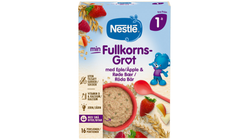 Nestle Min Fullkornsgrøt Eple & Røde Bær 1år | 410g