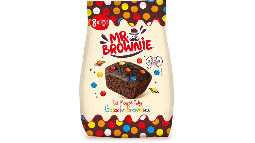 Mr. Brownie Brownies with Chocolate Smarties | 200 g