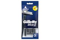 Gillette BlueII disposable razor for men, 5 pcs