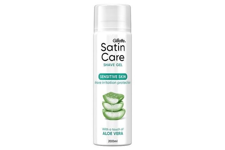 Gillette Satin Care Shaving Gel Aloe Vera Sensitive | 200 ml