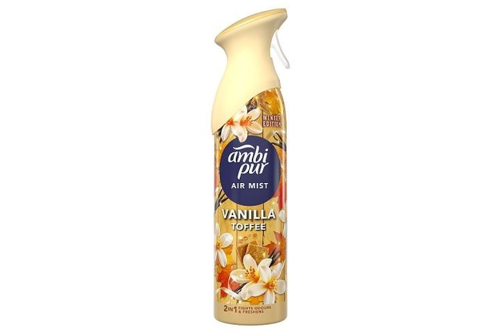 Ambi Pur Air Freshener Spray Vanilla Toffee 185 ml