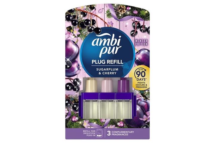 Ambi Pur 3Volution Air Freshener Plug In Refill Sugarplum & Cherry 20 ml