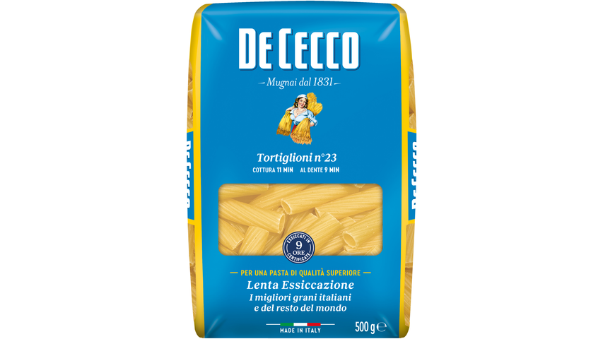 De Cecco Tortiglioni Pasta 500g