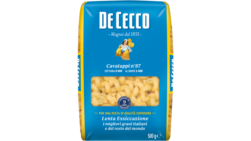 De Cecco Cavatappi No87 Durum pasta 500g