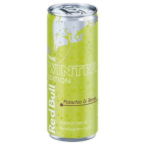 Red Bull Energy drink Winter edition Pistachio + Berries | 250 ml